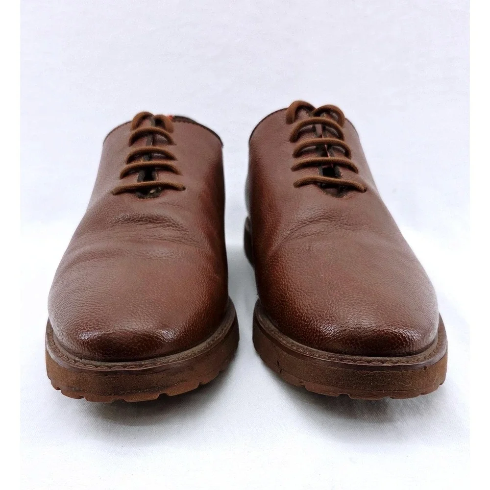 The Napa L TAYNO Leather Plain Toe Lace up Sneaker - Size  display picture 2